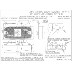 Poziční lampa W46 č.223z