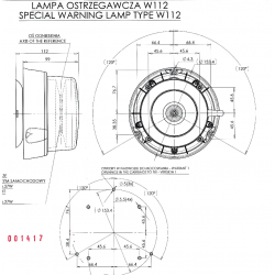 Maják LED profi W112 852.2