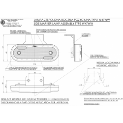 Poyiční světlo W135 č.975 + blinkr