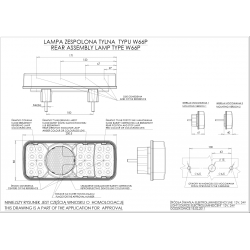 Koncová lampa W66 č.315kr