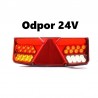Koncová lampa W137P/1035o24 s odporem 24V