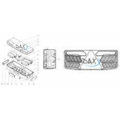 Koncová světlo W138 č.1062 TYCO