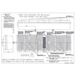 Koncová lampa W26DZL č.656