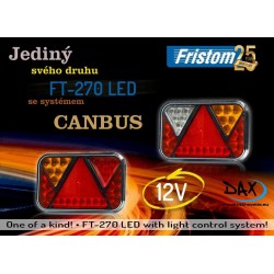 Koncové světlo Fristom FT-270 P CANBUS 12V RZ bajonet