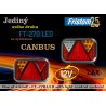 Koncové světlo Fristom FT-270 P CANBUS 12V RZ bajonet