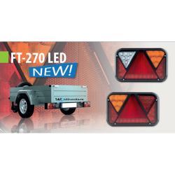 Koncové světlo Fristom FT-270 P CANBUS 12V RZ bajonet