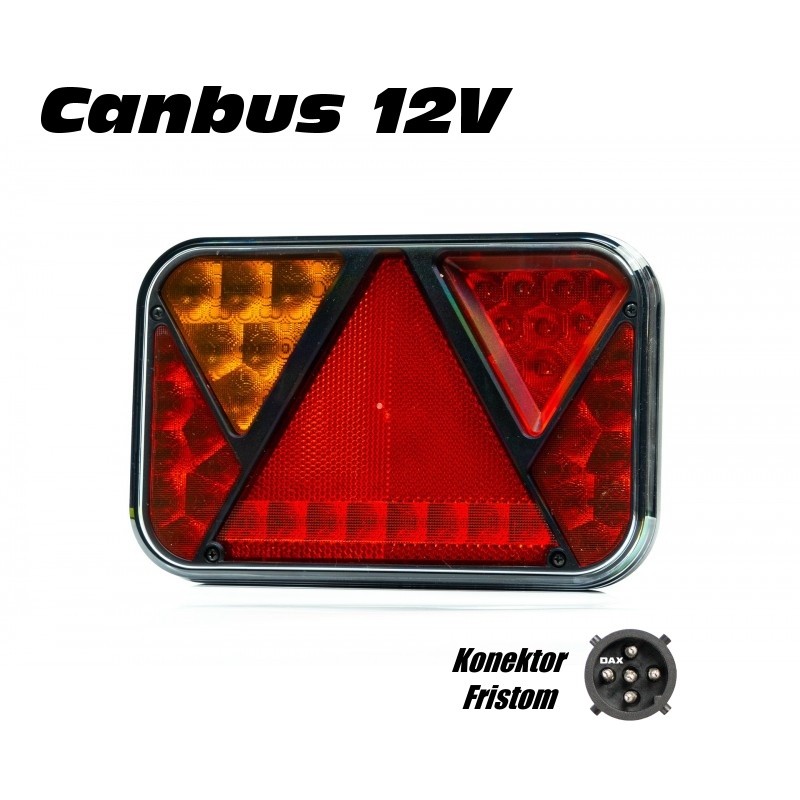 Koncové světlo Fristom FT-270 L CANBUS 12V RZ bajonet