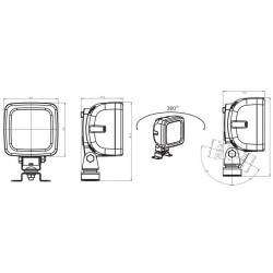 Pracovní lampa W81 č.683