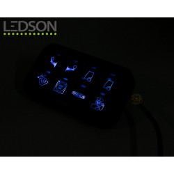 LEDSON Commander ovládací panel - 8 výstupů/bluetooth/mobilní aplikace/RGB GEN.2