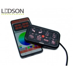 LEDSON Commander ovládací panel - 8 výstupů/bluetooth/mobilní aplikace/RGB GEN.2