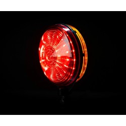 Spanish lollipop červeno-oranž LED