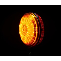 Spanish lollipop červeno-oranž LED