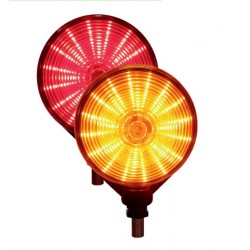 Spanish lollipop červeno-oranž LED