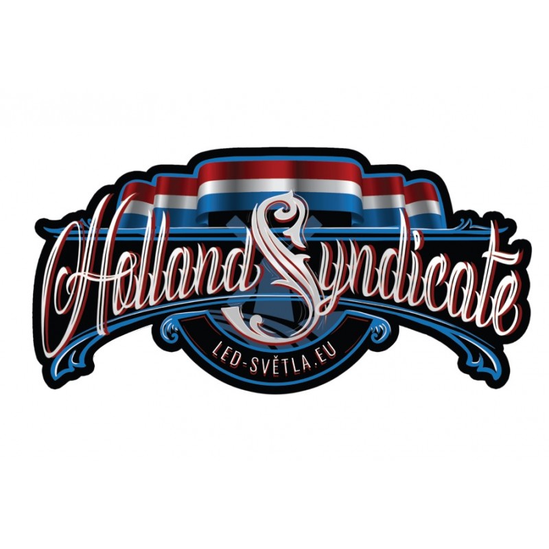 Samolepka "Holland Syndicate" 35cm