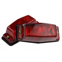 Double burner LED 24V červený Omnius pro nákladní vozy a kamiony