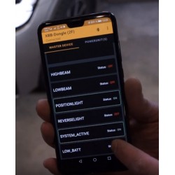 XBB Dongle OBD II komplet kit WIFI + kabeláž + prodlužovací kabel