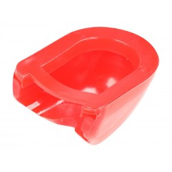 Ochranný gumový kryt tažného kloubu / spojky přívěsu – červený