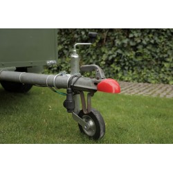 Ochranný gumový kryt tažného kloubu / spojky přívěsu – červený