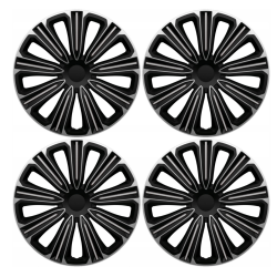 Rosso silver black 15" - poklice na kola