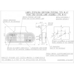 Poziční lampa W47 č.229z