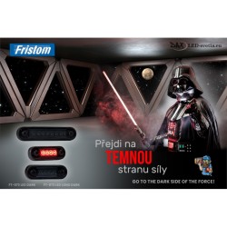 Poziční světlo LED FT-073 oranžové DARK