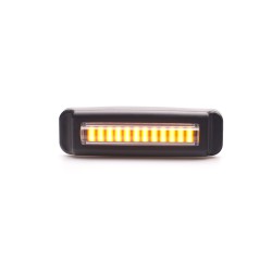 Poziční světlo LED WAS W287 č.2454T/Black oranžové