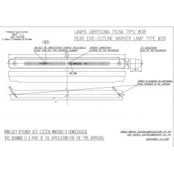 Poziční lampa W38 č184