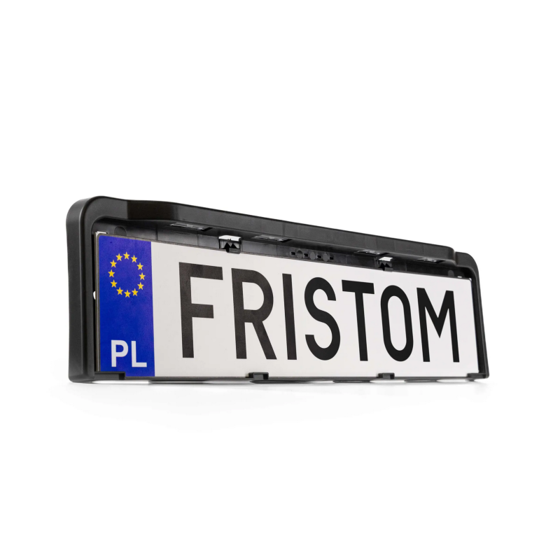 Černá podložka pod SPZ s LED osvětlením 12/24V (univerzální) FRISTOM FT-264