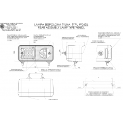 Poziční lampa W06DL č489