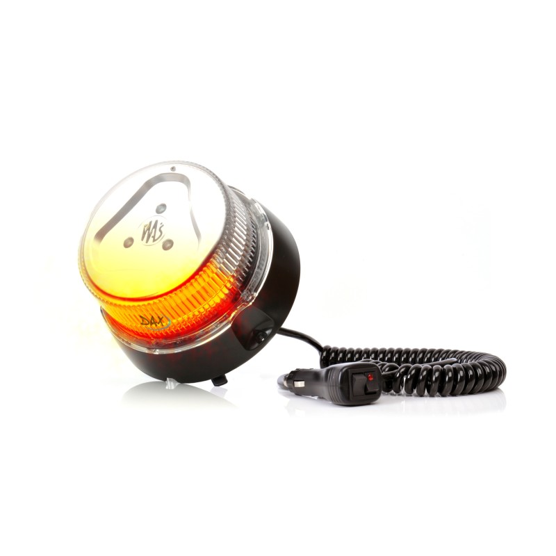 Profi maják oranžový LED W126 č.866.8d magnet-transparentní