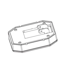 Obrysové bílé světlo LED FT-069 LED s integrovanou odrazkou + držák