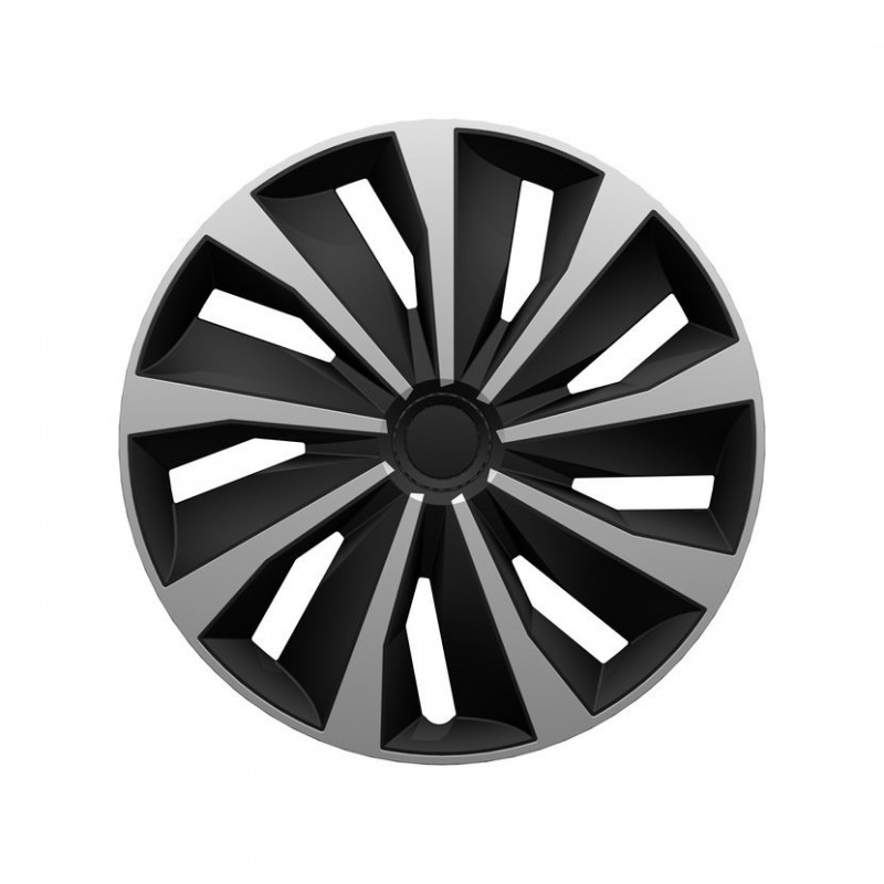 GRIP silver black 14" - poklice na kola