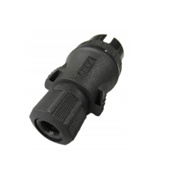 Zástrčka 7-pin 12V ISO 1724 DUNAJ – mosazné kontakty, odolný plast