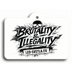 Vůně do auta Brutality & Illegality Skull