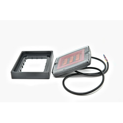 Koncové světlo Fristom FT-323 LED 12/24V dynamické s neonovým efektem + rámeček