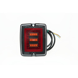 Koncové světlo Fristom FT-323 LED 12/24V dynamické s neonovým efektem + rámeček