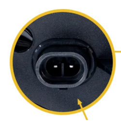 Fristom FT-700: Zadní LED světlo s trojúhelníkem a tykadlem (24V, CANBUS, AMP/Superseal)