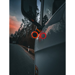 Strands FOR9T SPANISH LED poziční světlo 3 funkce, 12-24V, tmavé, 109mm