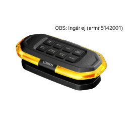 LEDSON Optoguard SMOKE 2000 mm: Oranžová LED majáková rampa s ovladačem