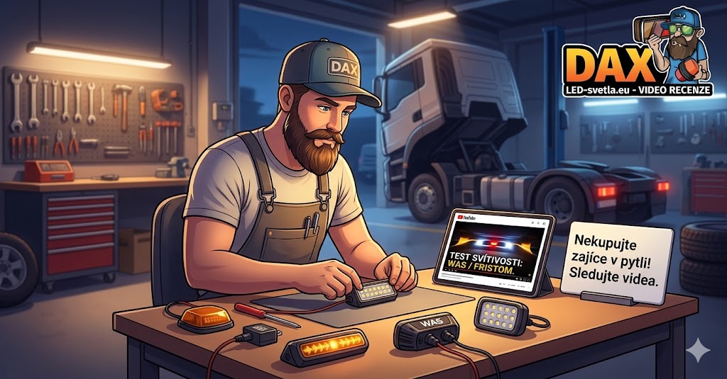 Video recenze a návody: nekupujte zajíce v pytli a vyberte LED světla pro vozidla správně